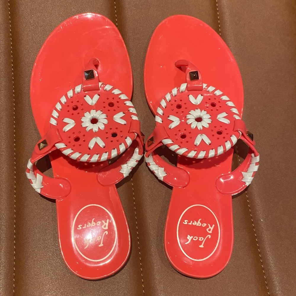 jack rogers girls jelly sandals